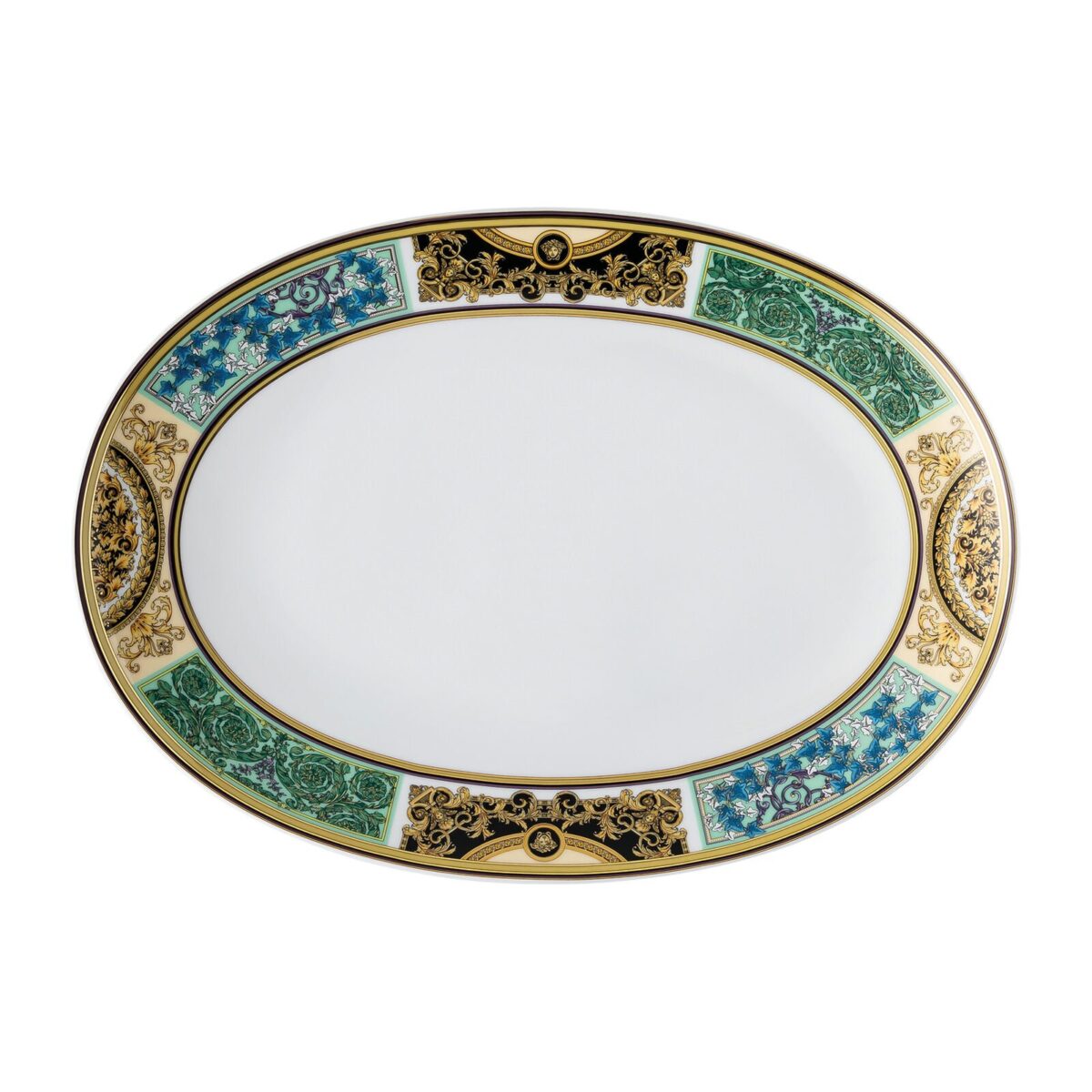 Versace Rosenthal Barocco Mosaic platter