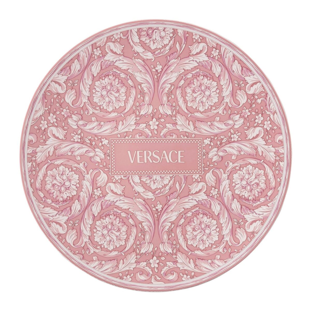 Versace Rosenthal Barocco Rose service plate