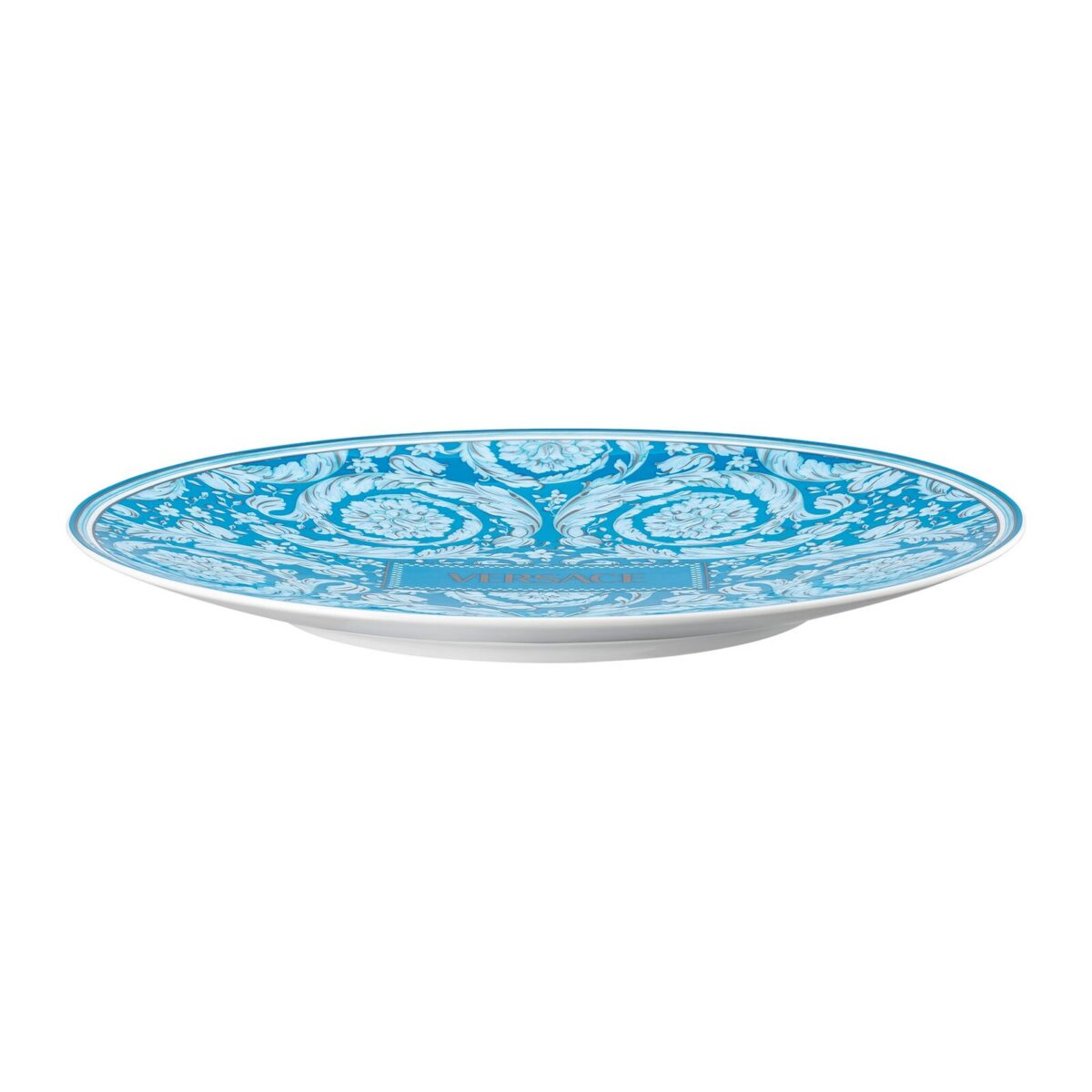 Versace Rosenthal Barocco Teal service plate