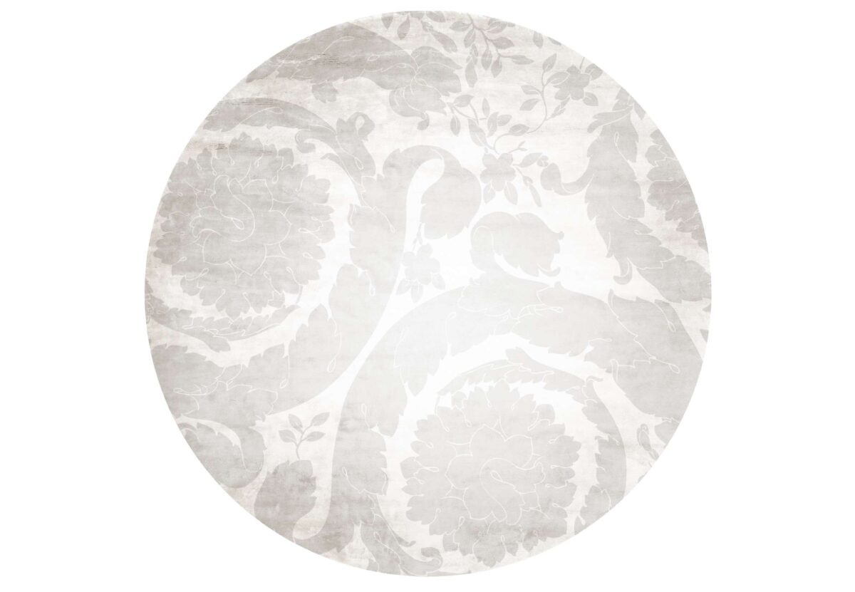 Versace Home Barocco degrade' round rug