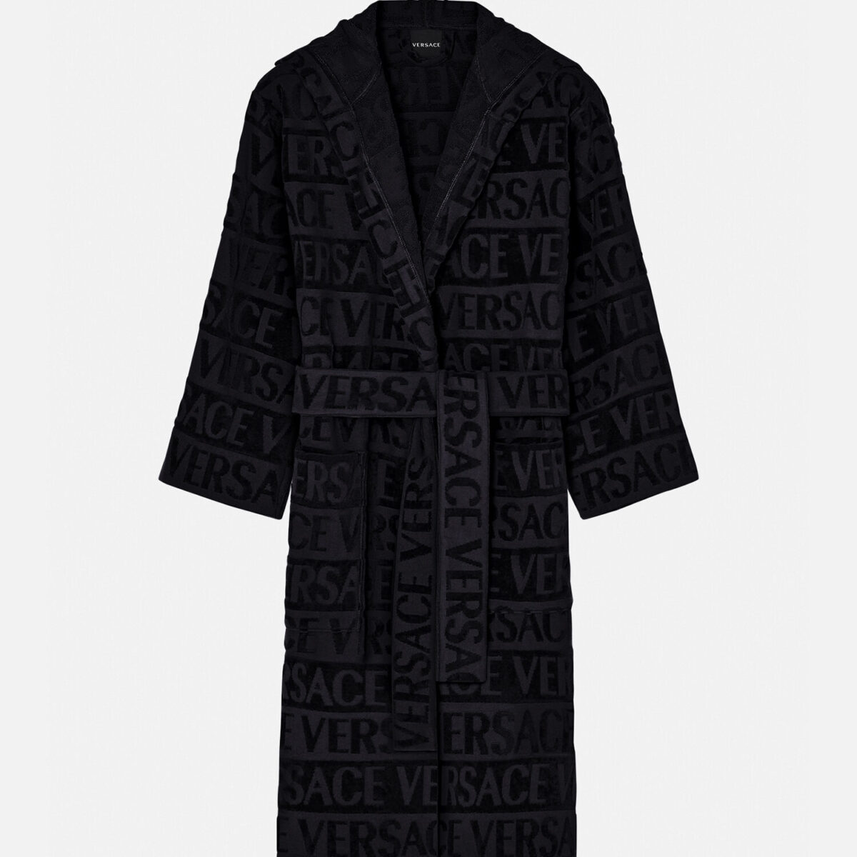 Versace Allover Bathrobe - Textiles