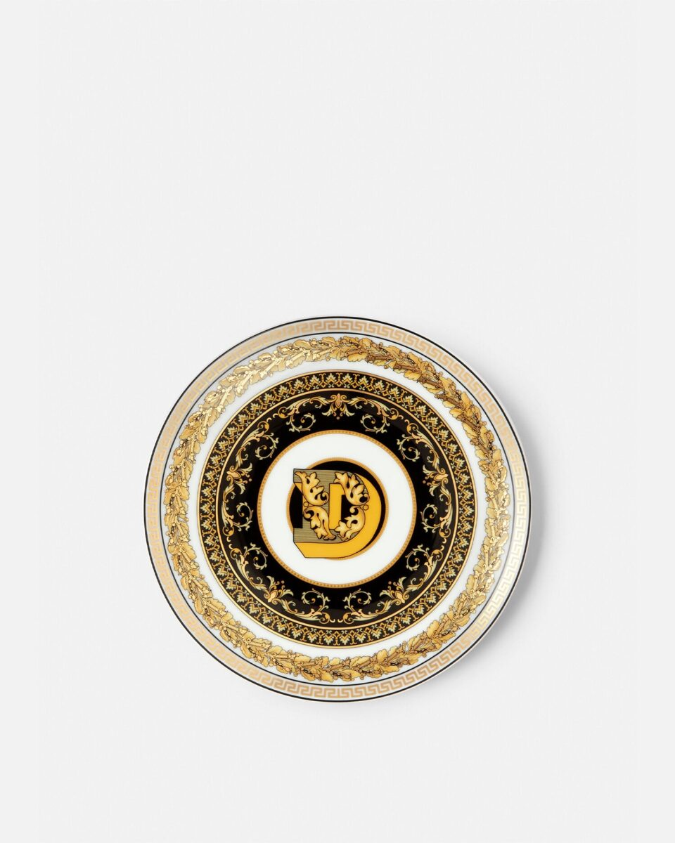 Virtus Alphabet D Plate 17 cm - Tableware