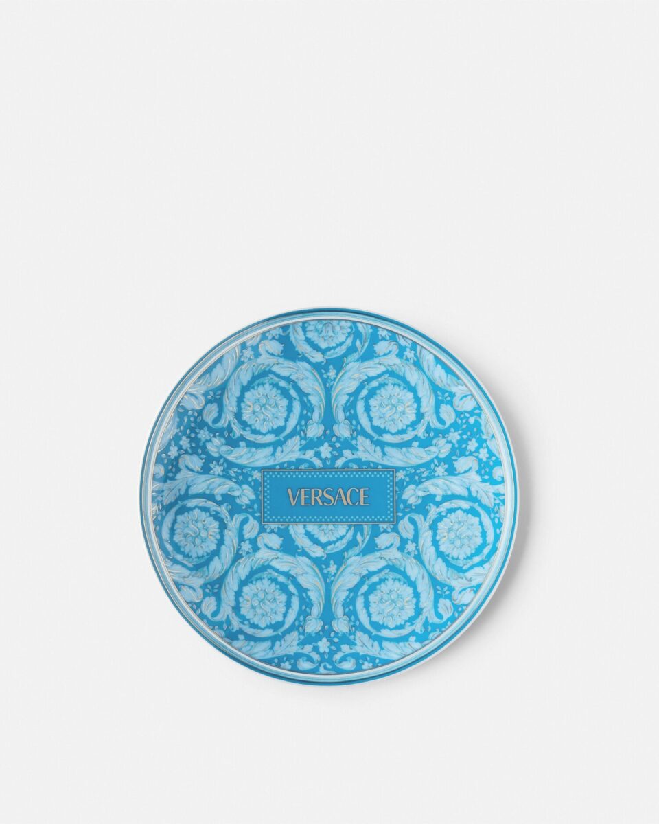 Barocco Teal Plate 17 cm - Tableware