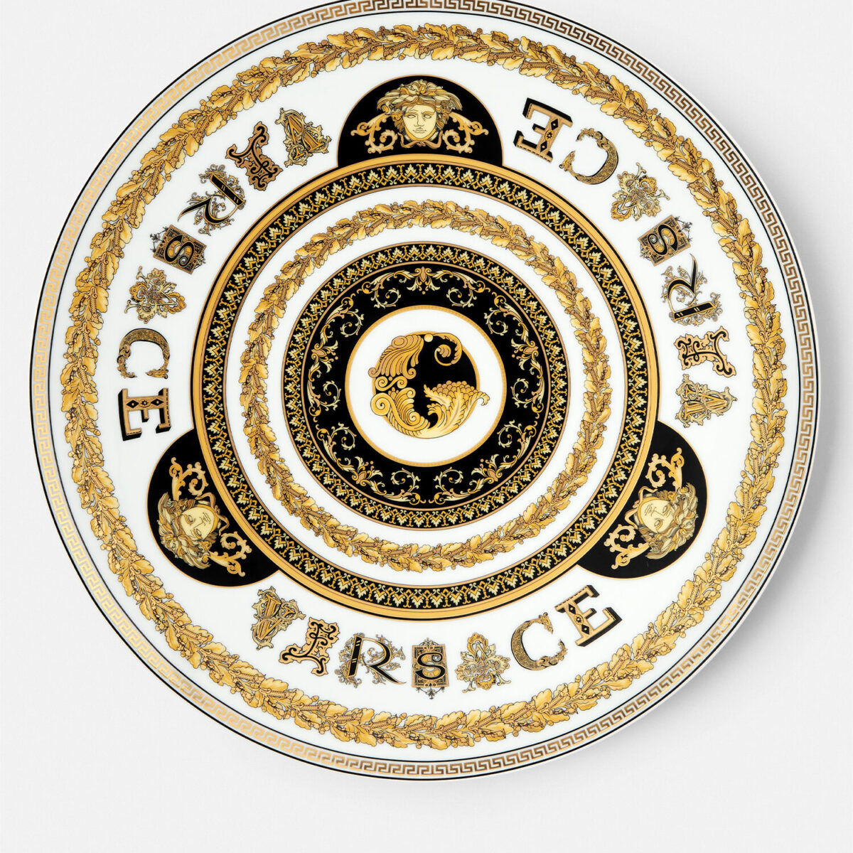 Virtus Alphabet G Charger Plate 33 cm - Tableware