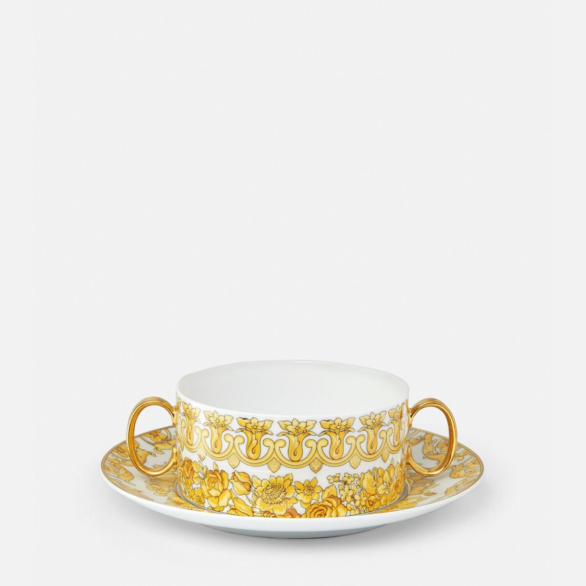 Medusa Rhapsody Soup Plate & Saucer - Tableware