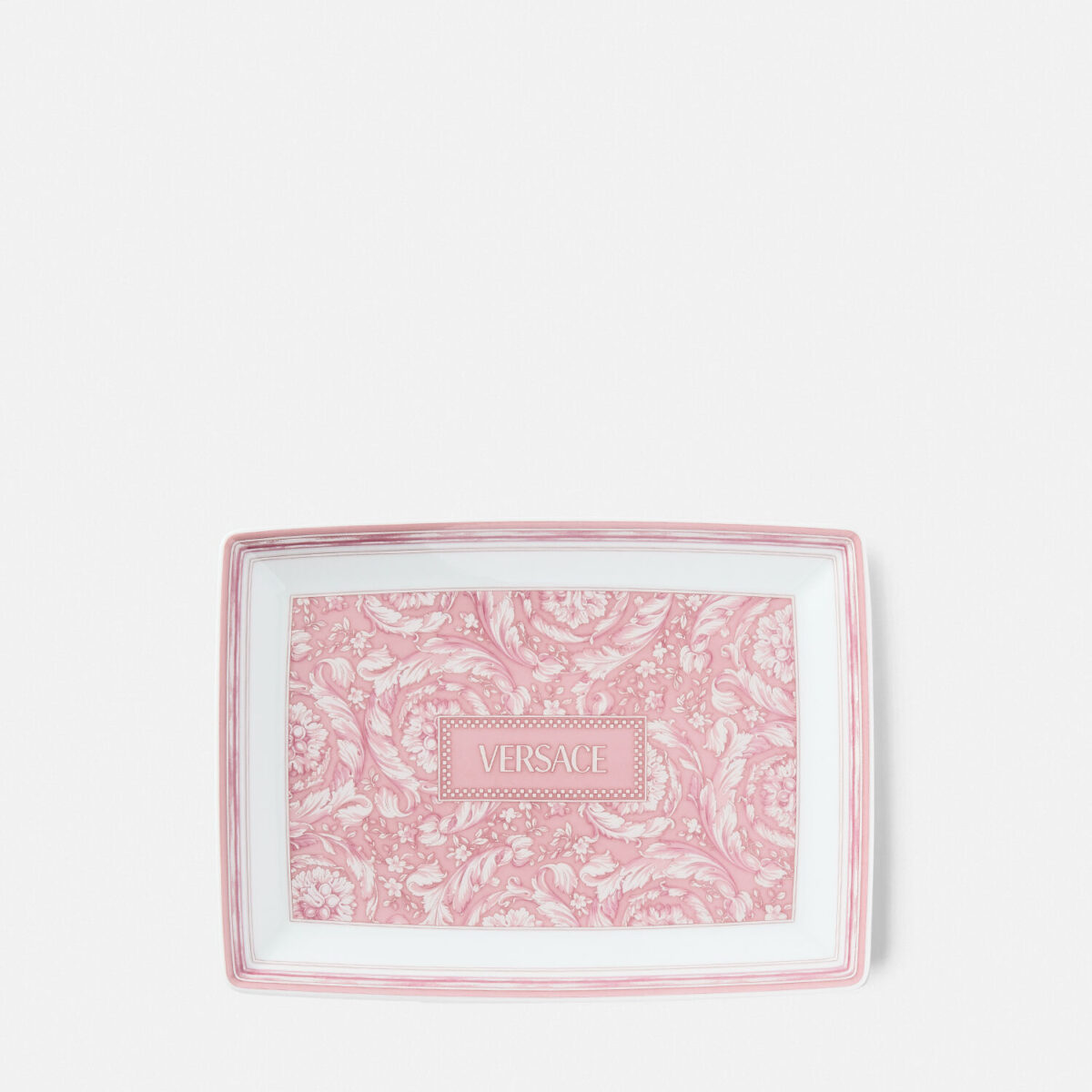 Barocco Rose Rectangular Plate 18 cm - Living