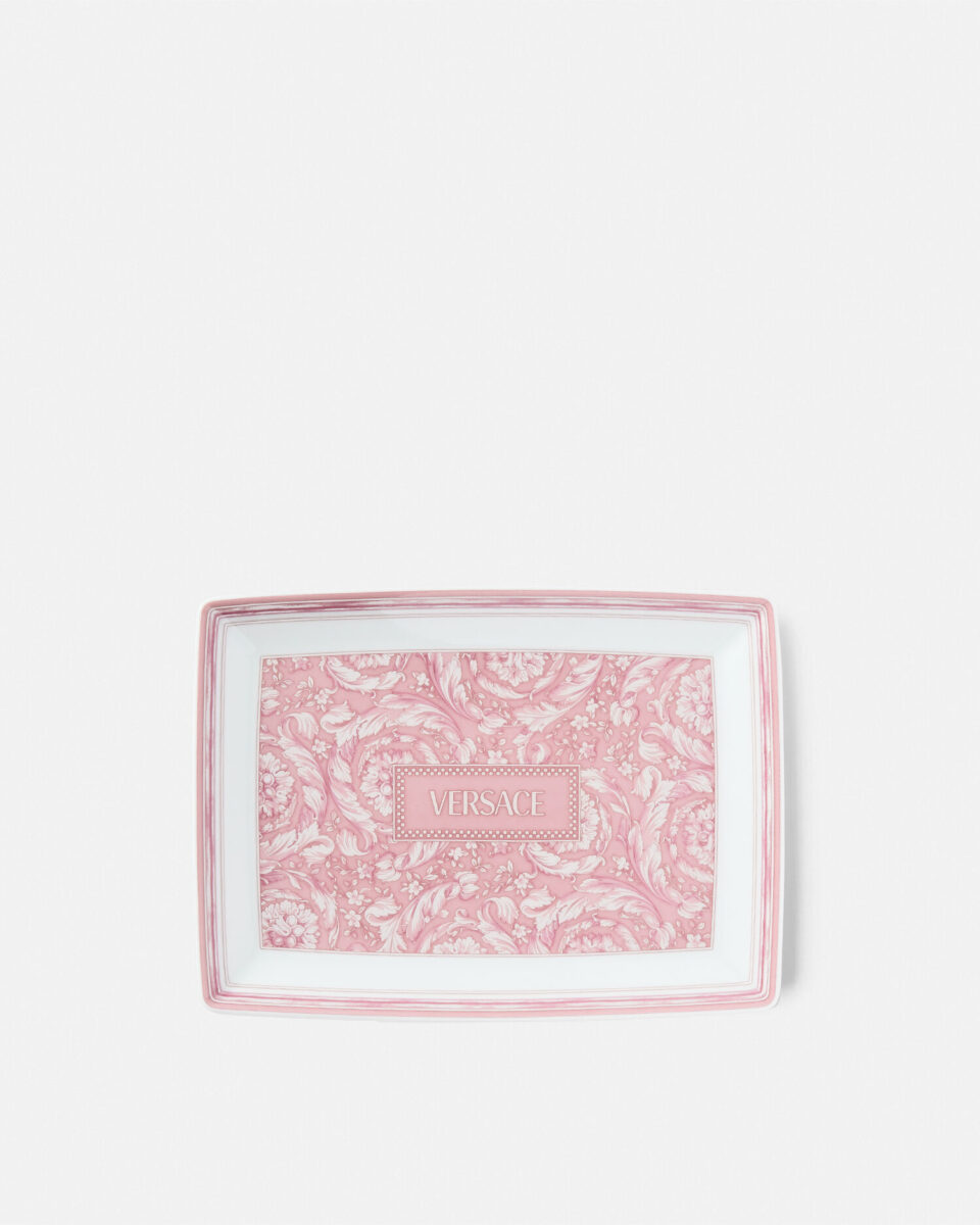 Barocco Rose Rectangular Plate 18 cm - Living