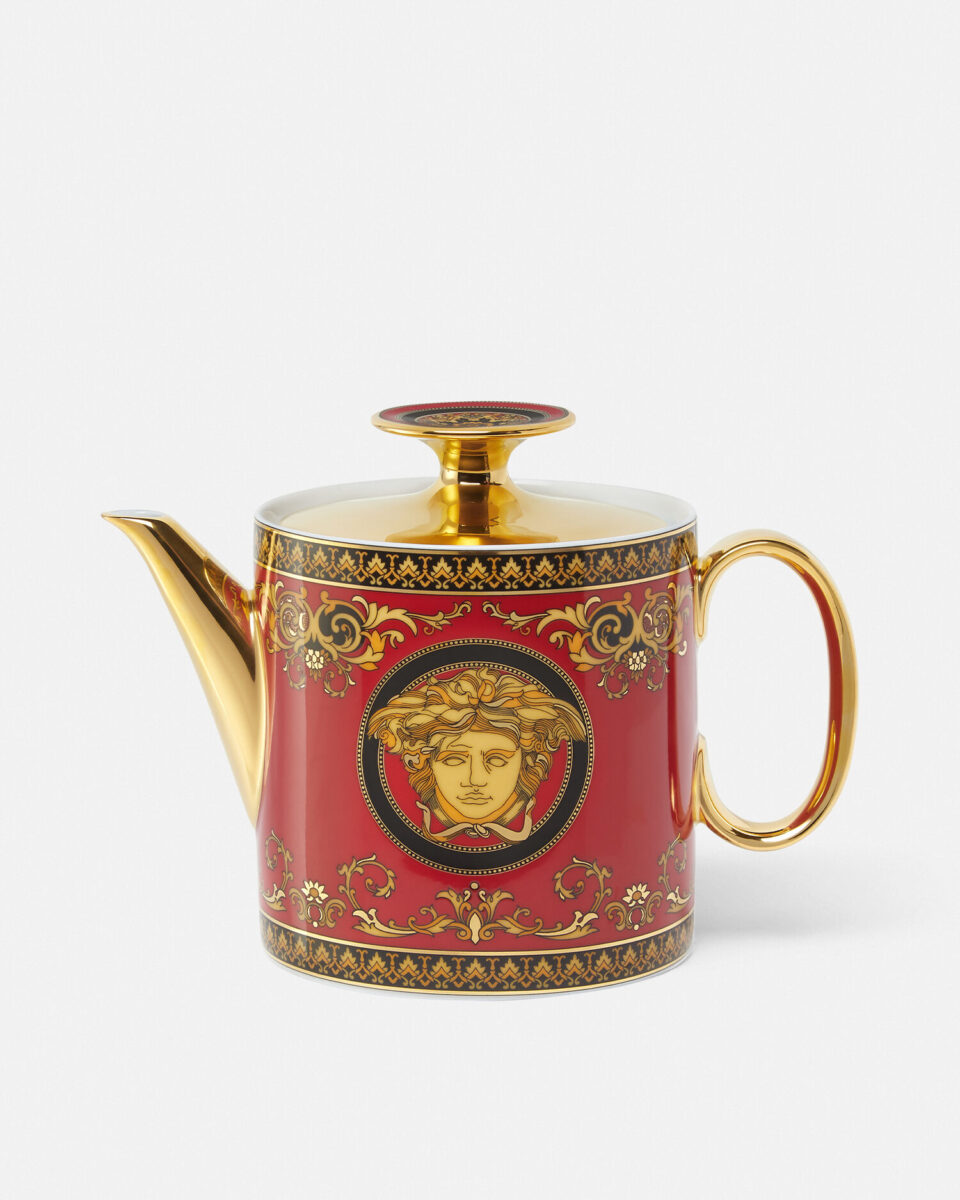 Medusa Red Teapot - Tableware