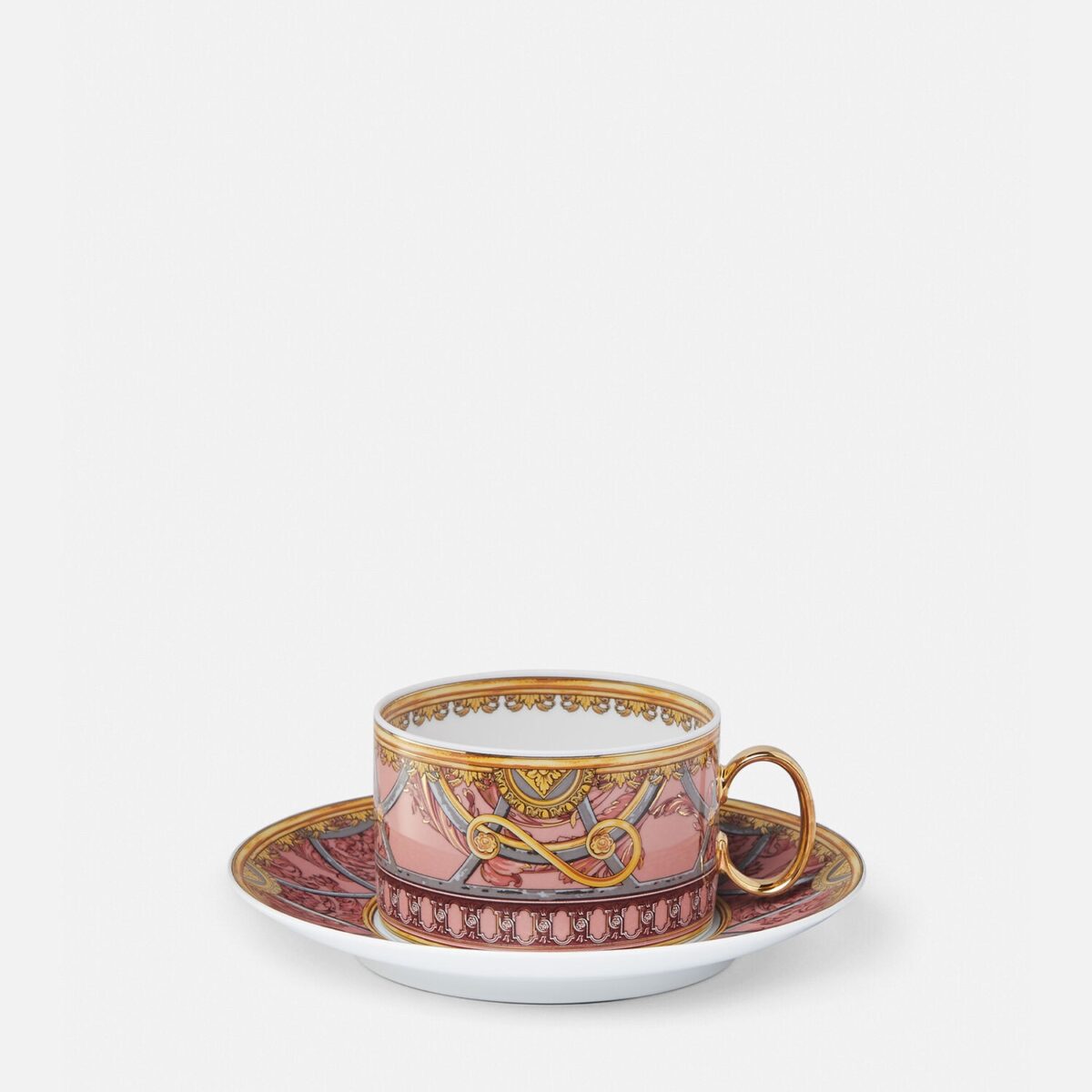 Scala del Palazzo Rosa Tea Cup & Saucer - Tableware