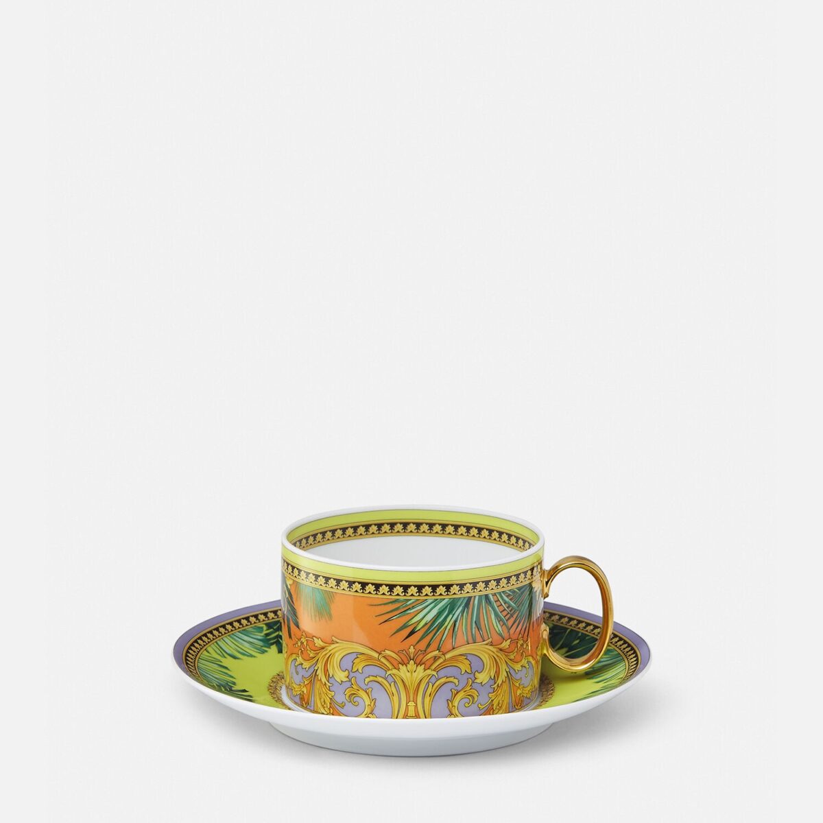 Jungle Animalier Tea Cup & Saucer - Tableware