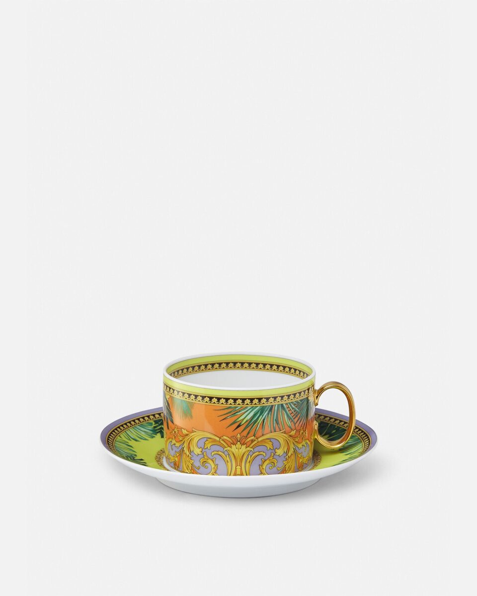 Jungle Animalier Tea Cup & Saucer - Tableware