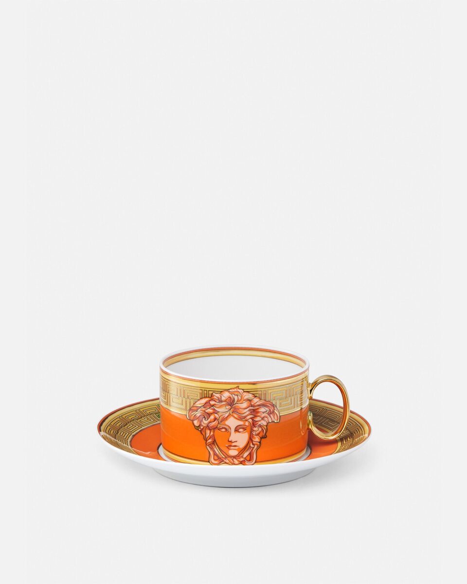 Medusa Amplified Tea Cup & Soucer - Tableware