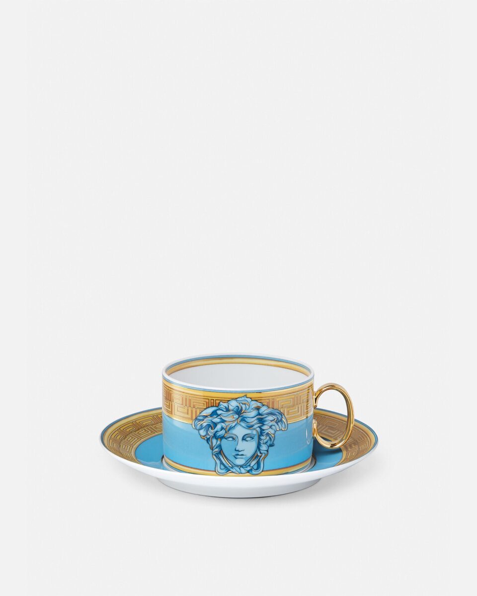 Medusa Amplified Tea Cup & Saucer - Tableware