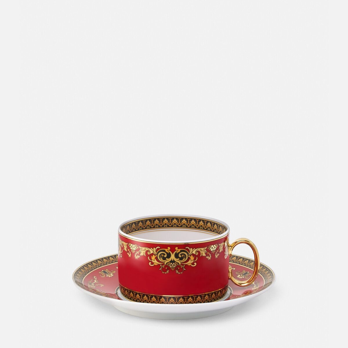 Medusa Red Tea Set - Tableware