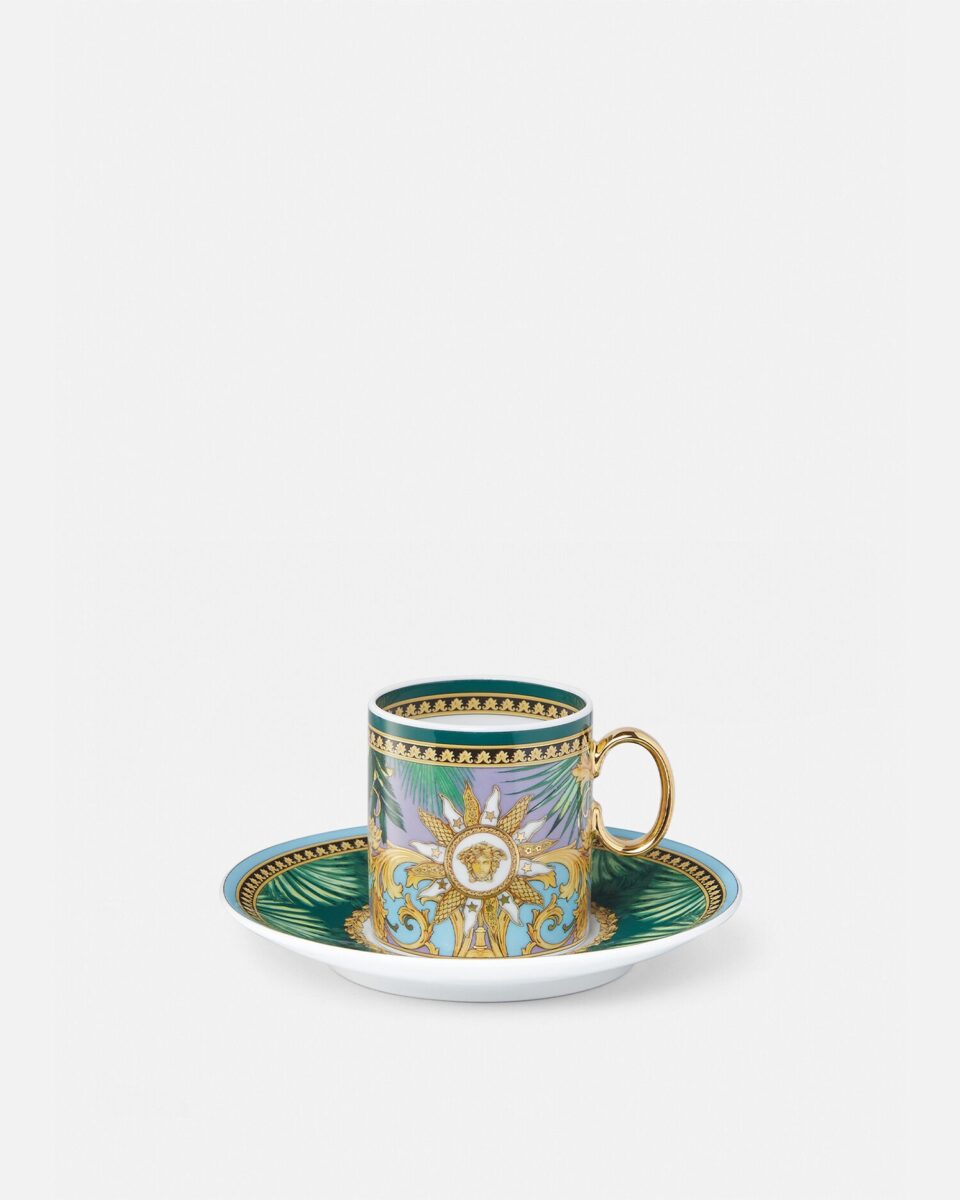 Jungle Animalier Espresso Cup & Saucer - Tableware