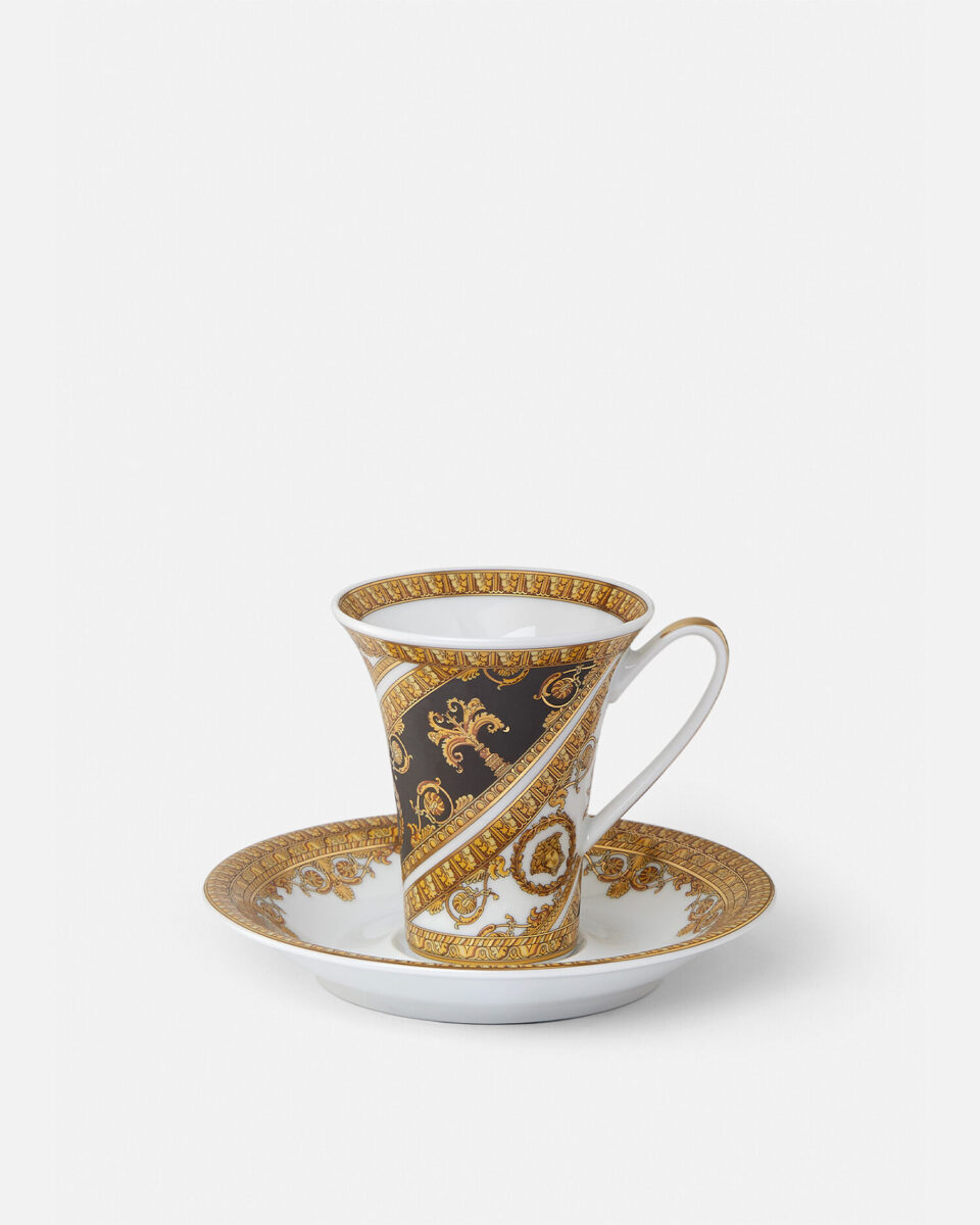 Baroque Espresso Cup & Saucer - Tableware