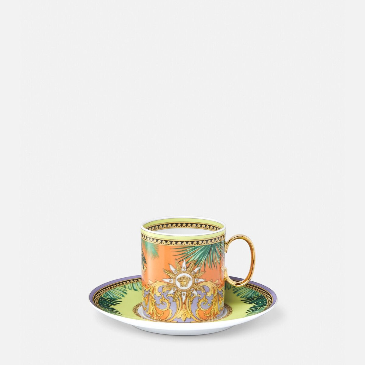 Jungle Animalier Coffee Cup & Saucer - Tableware