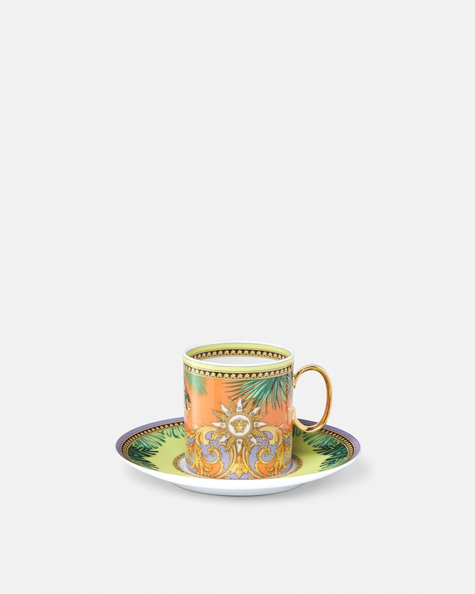 Jungle Animalier Coffee Cup & Saucer - Tableware
