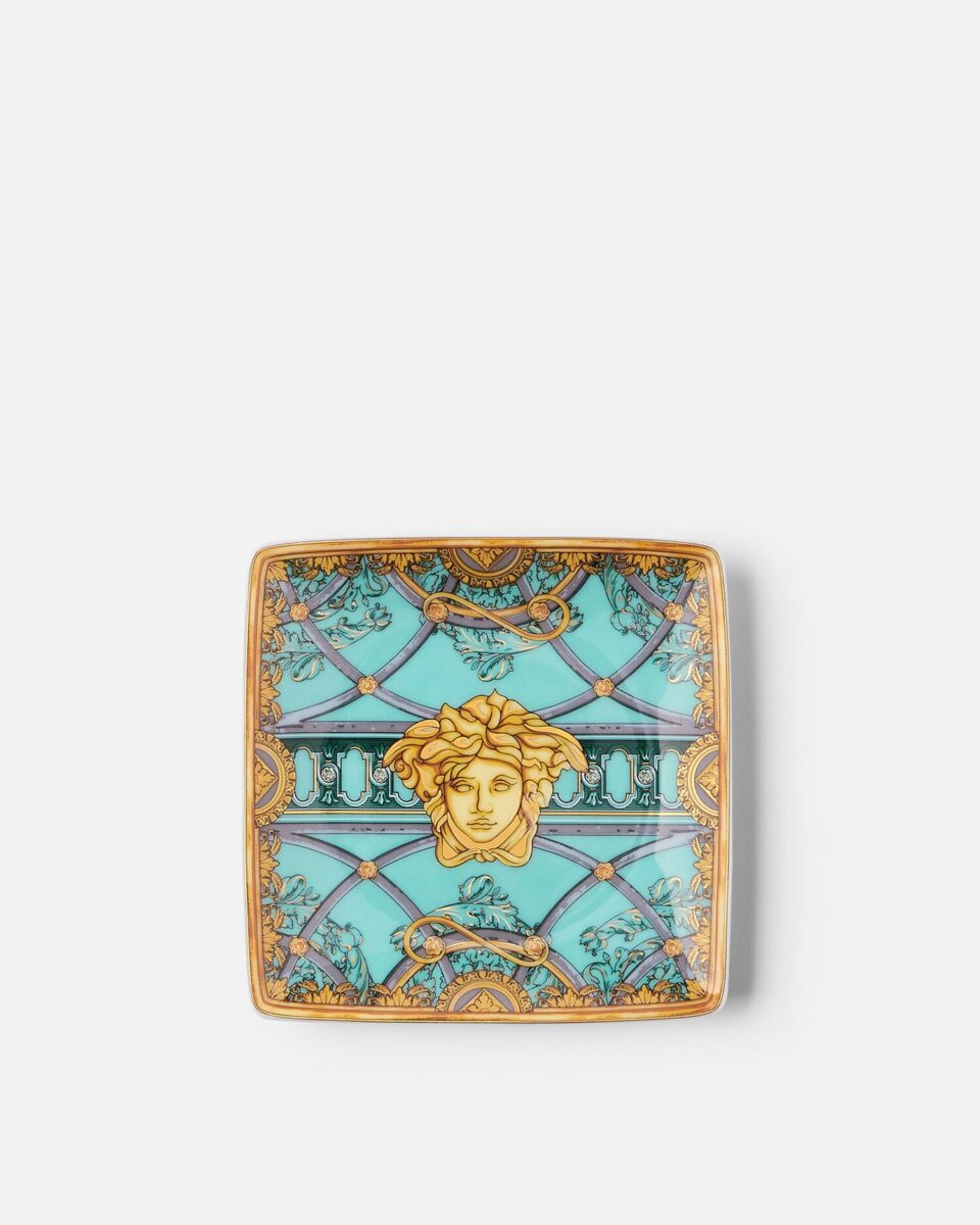 Scala del Palazzo Verde Square Plate 12 cm - Collections