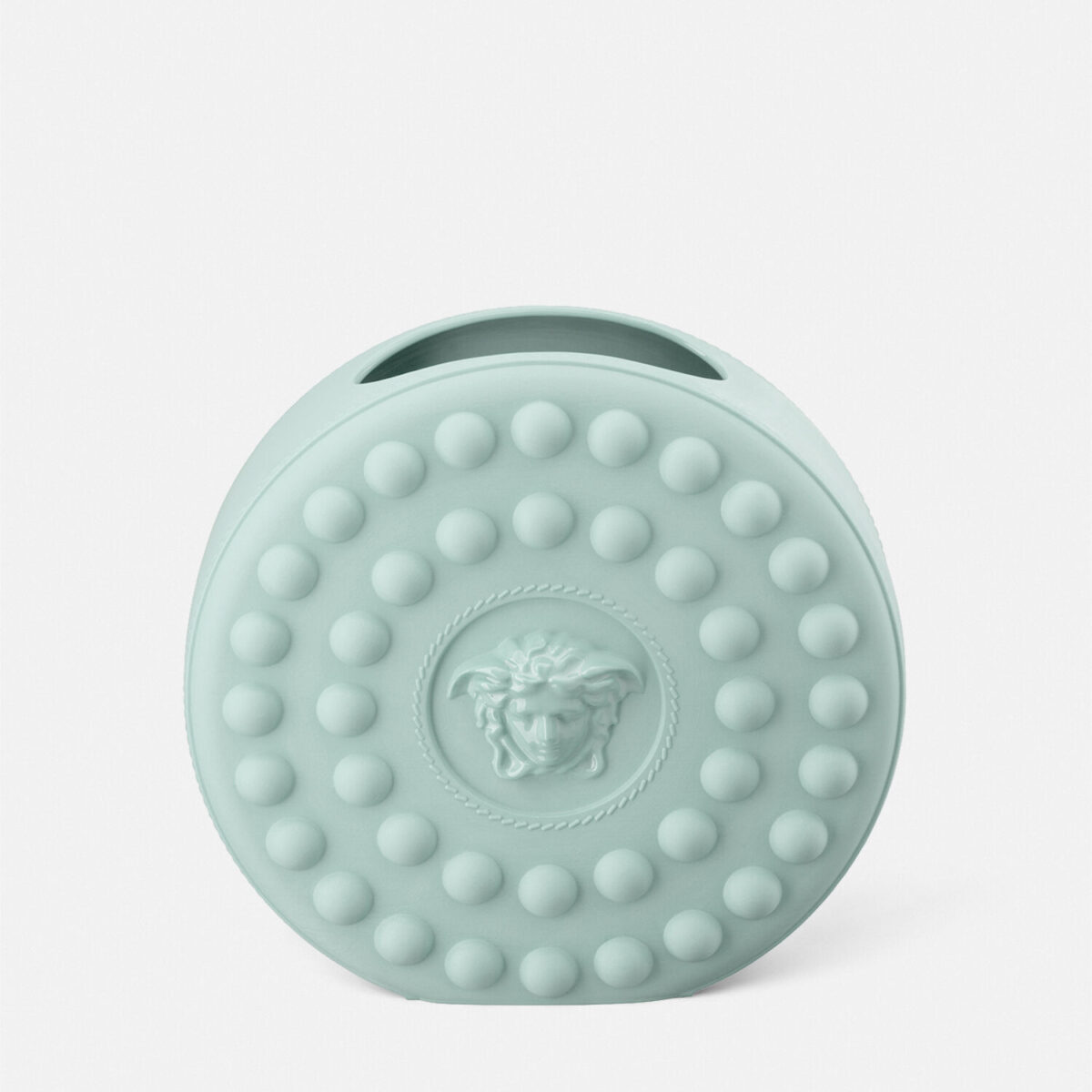 La Medusa Round Studded Vase - Living