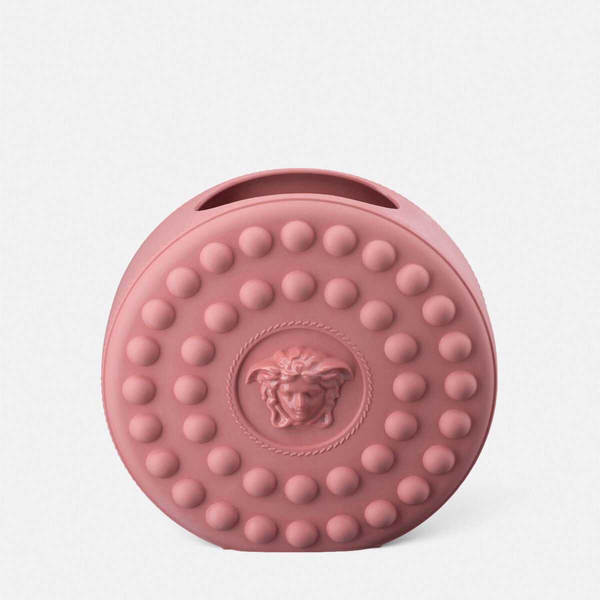 La Medusa Round Studded Vase - Living