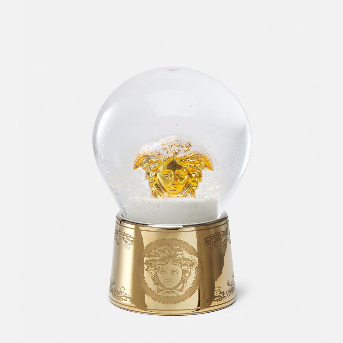 Golden Medusa Snow Globe - Living