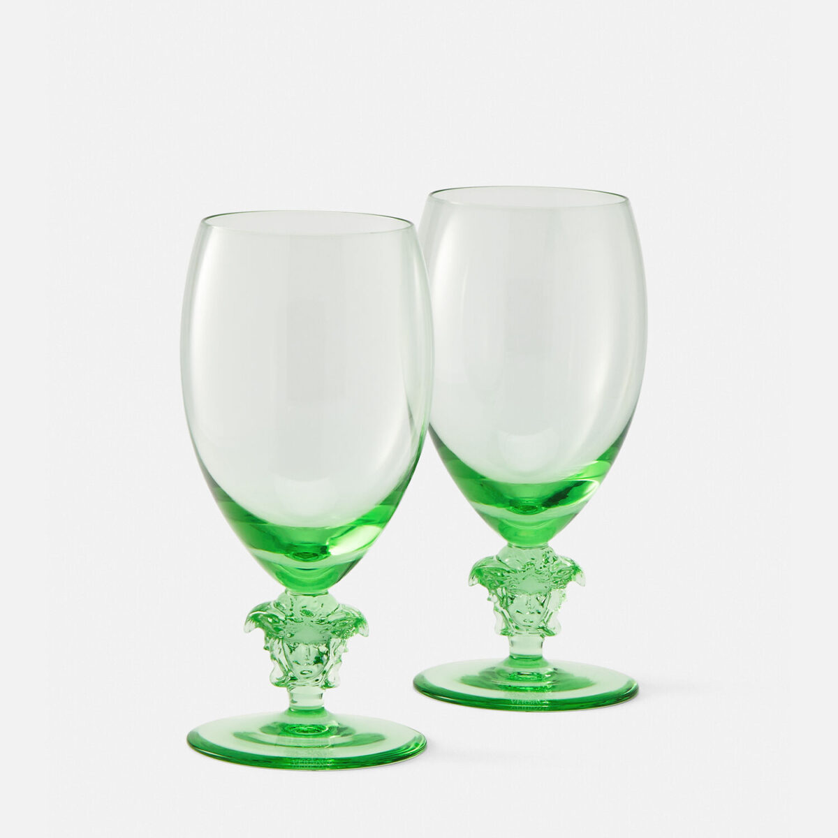 Medusa Lumiére Set 2 White Wine Goblets - Tableware