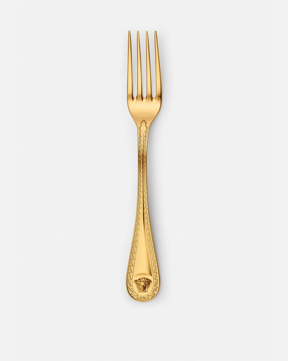 Medusa Gilded Dinner Fork - Tableware