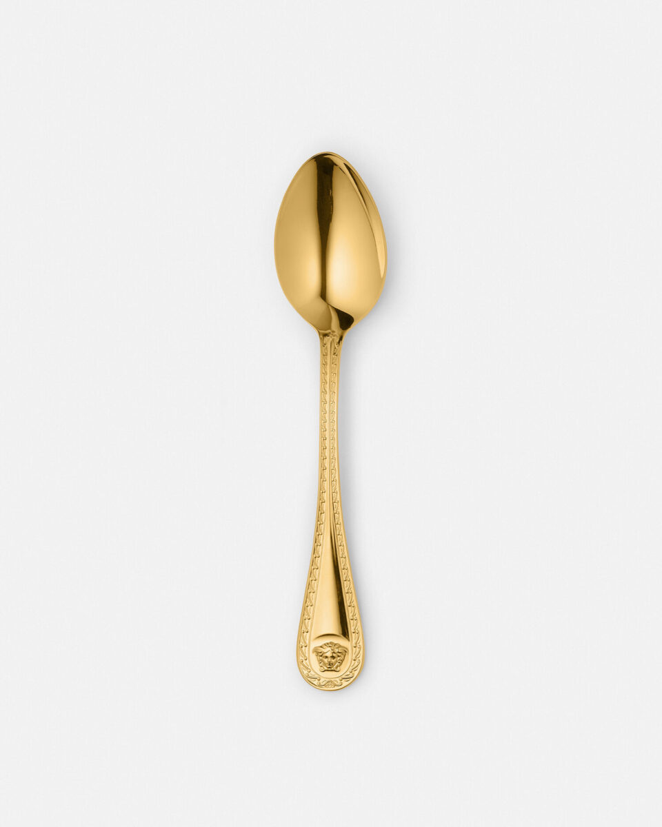 Medusa Gilded Dessert Spoon - Tableware