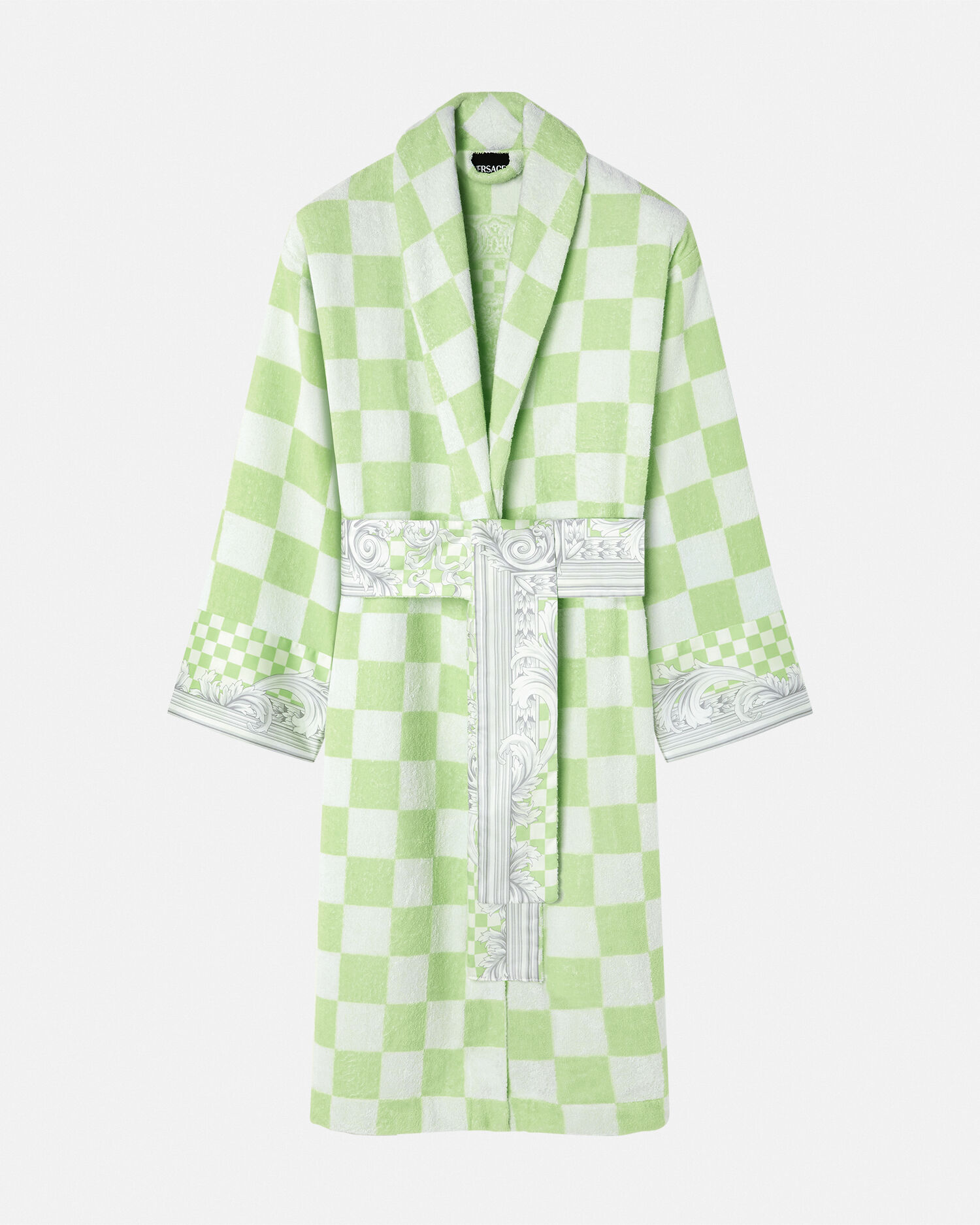 Medusa Contrasto Bathrobe - Underwear And Beachwear