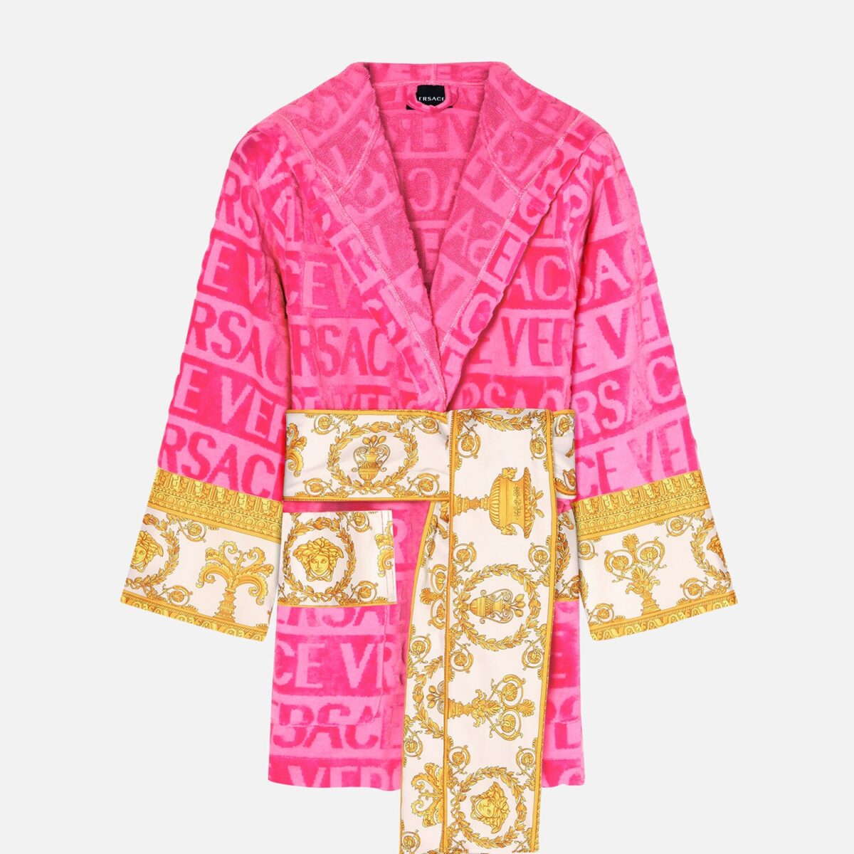 I ♡ Baroque Short Bathrobe - Textiles