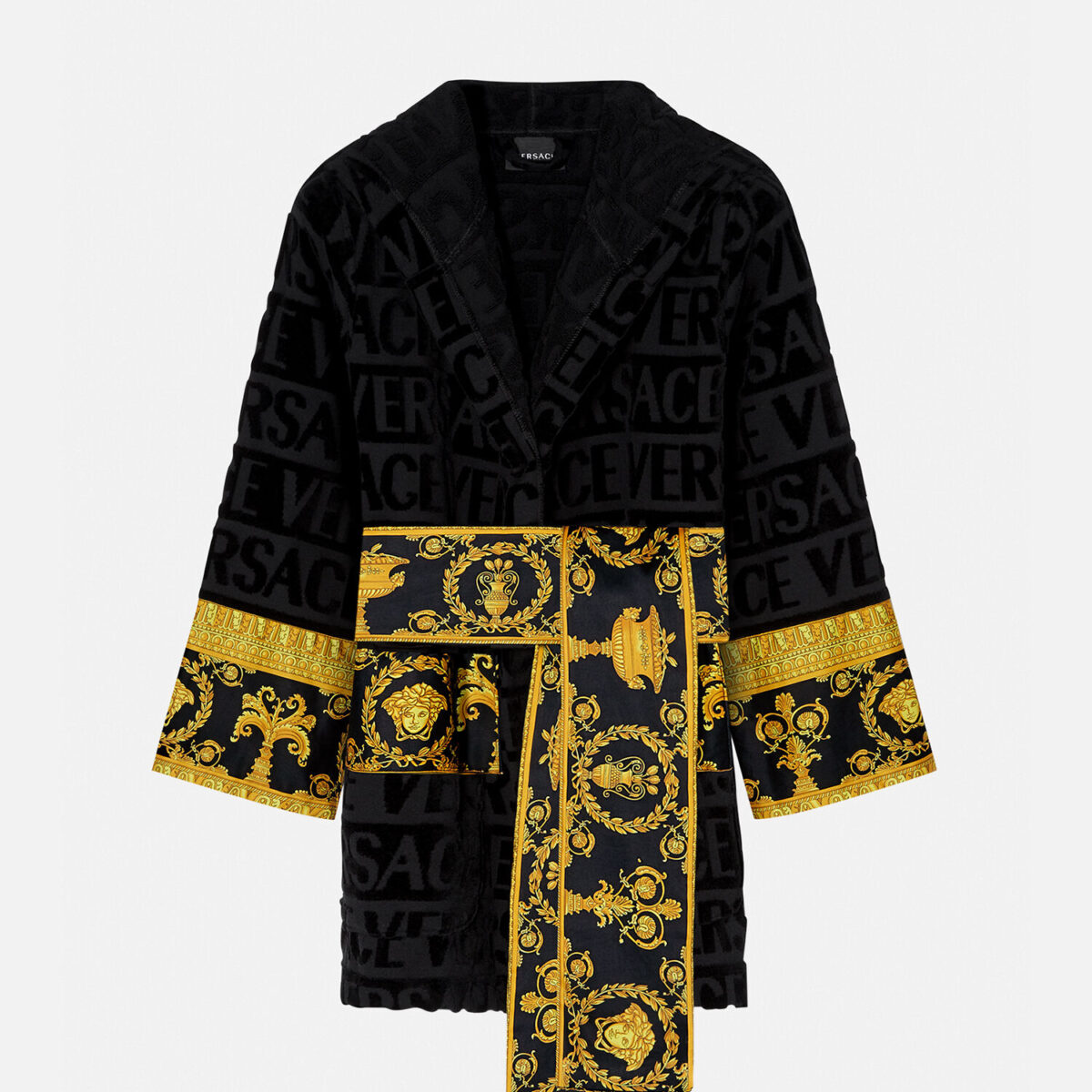 I ♡ Baroque Short Bathrobe - Textiles