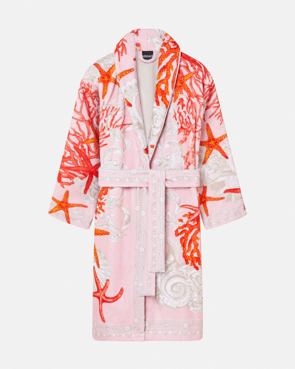 Barocco Sea Bathrobe - Textiles