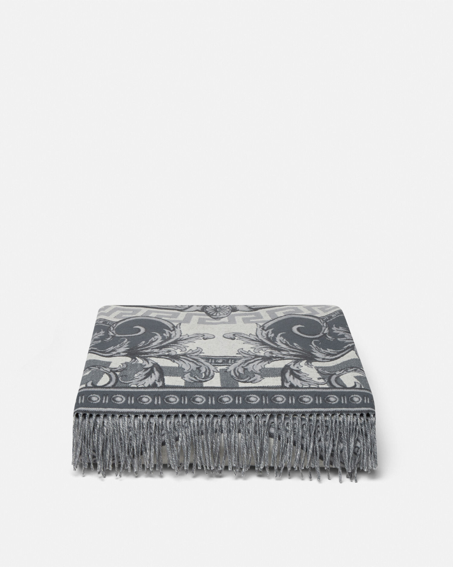 La Coupe des Dieux Fringed Blanket - Textiles