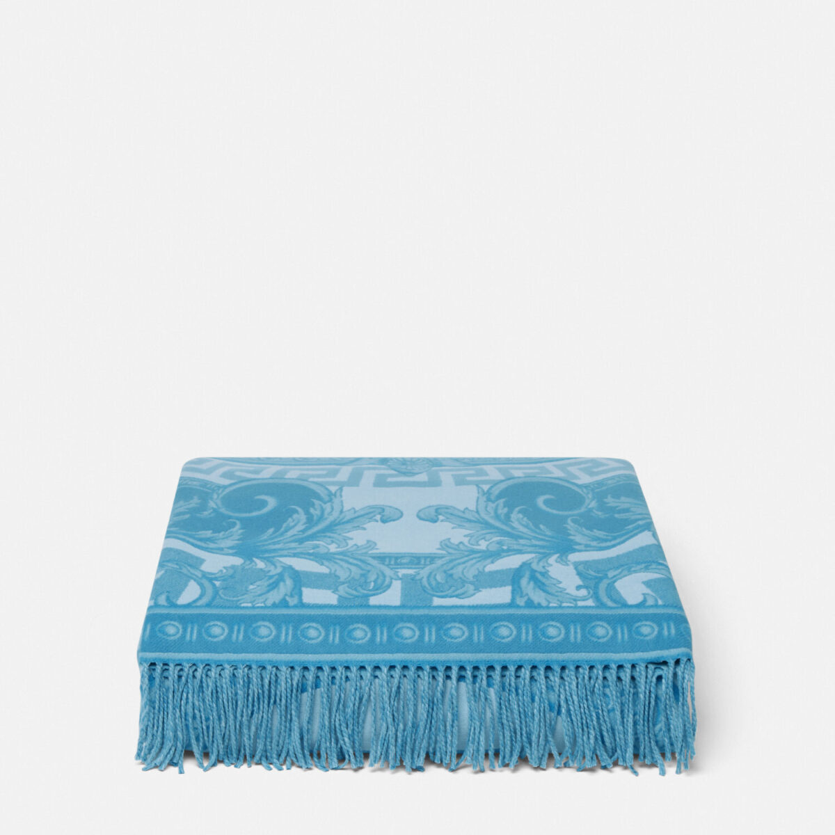 La Coupe des Dieux Fringed Blanket - Textiles