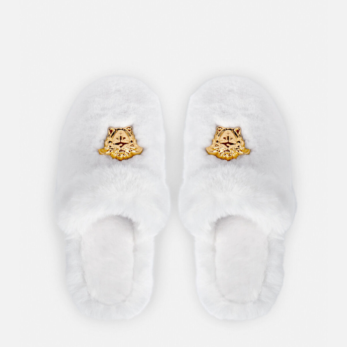 Palazzo Faux-Fur Slippers - Textiles