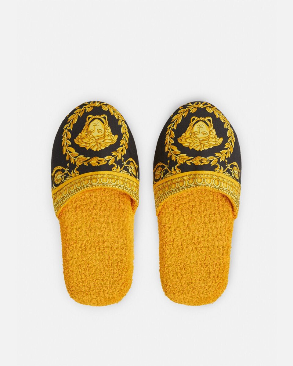 I ♡ Baroque Slippers - Textiles