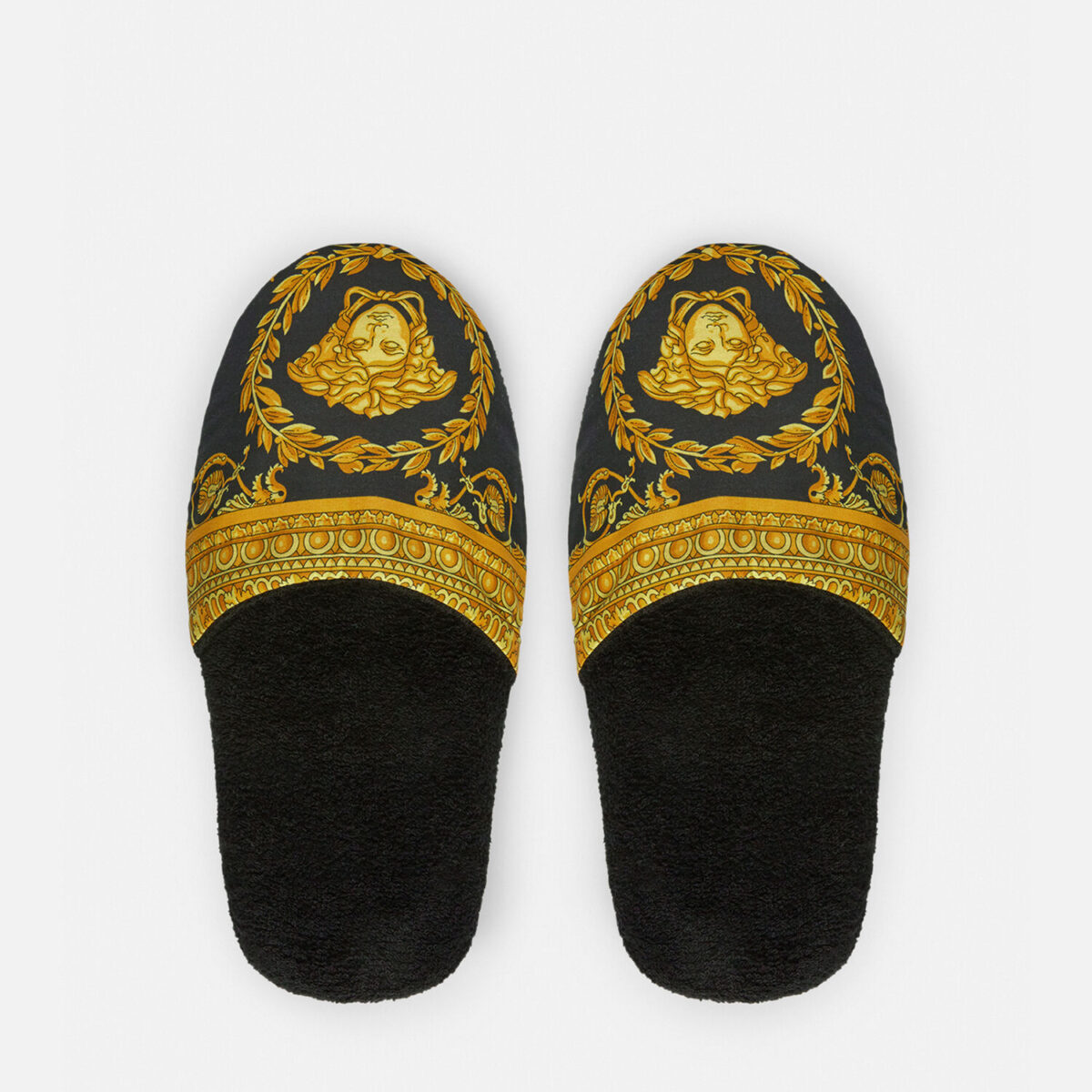 I ♡ Baroque Slippers - Textiles