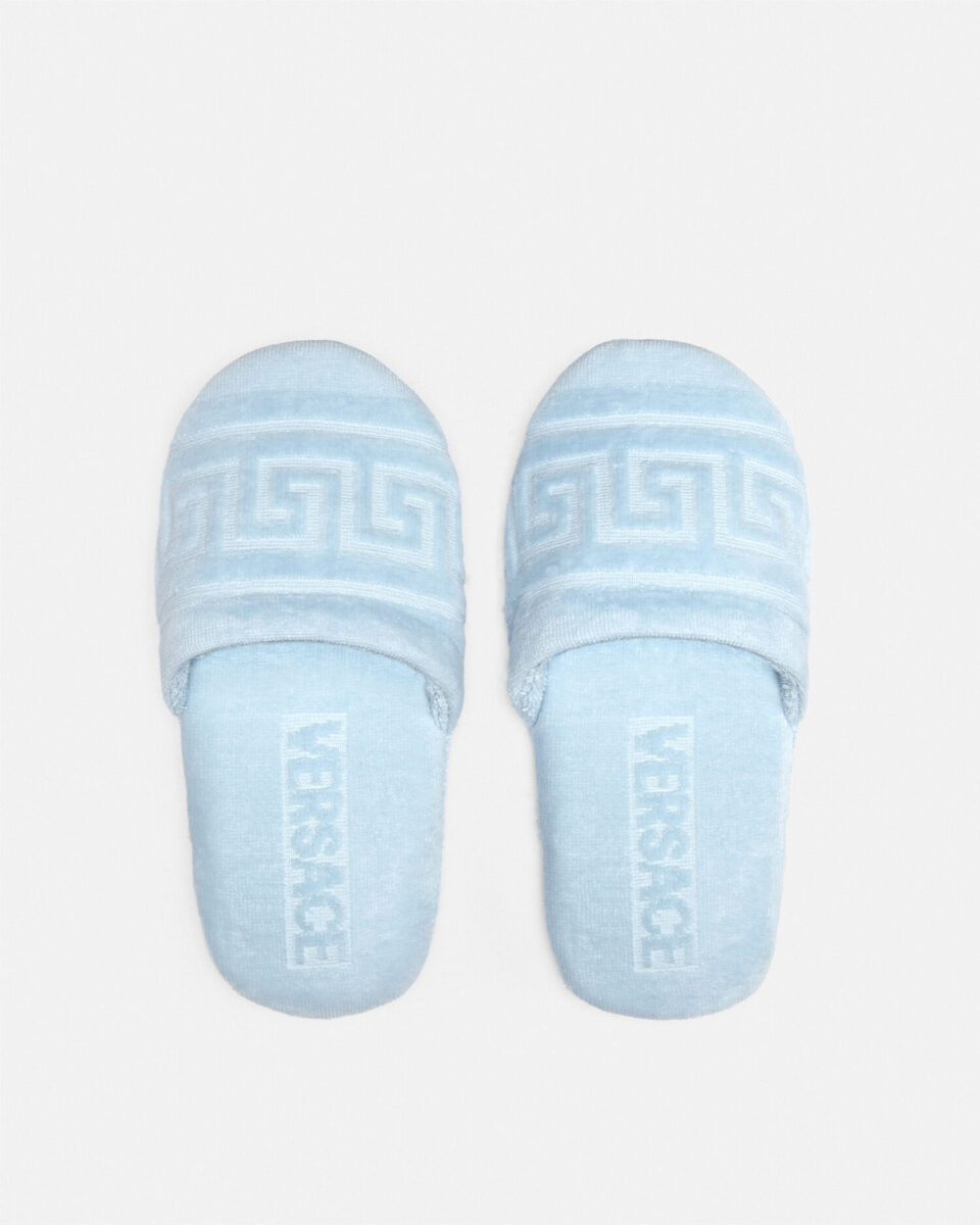 Greca Slippers - Textiles