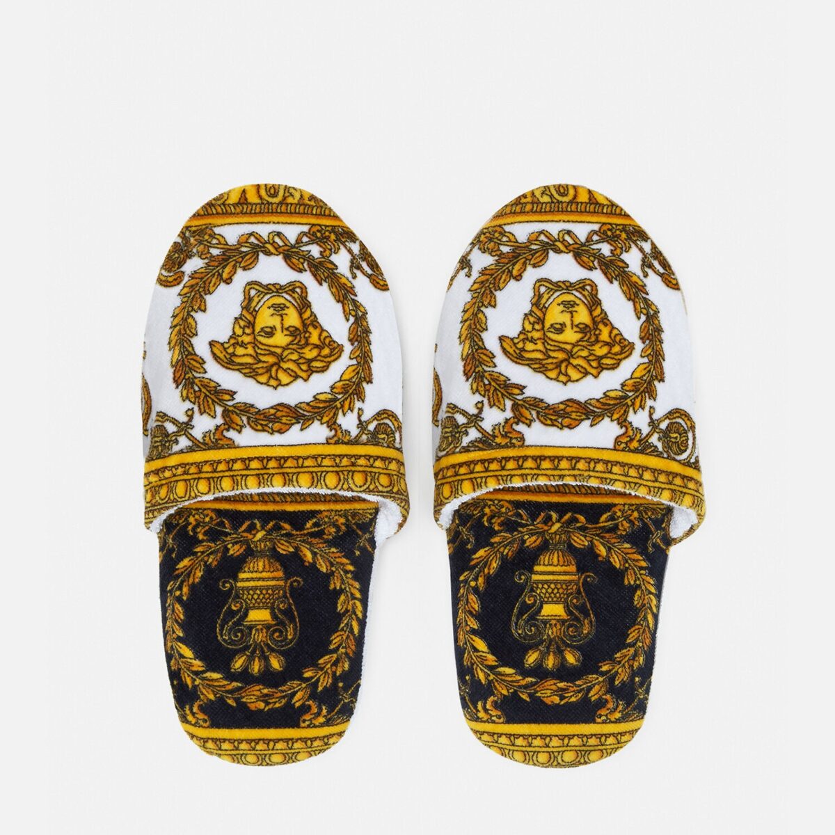 I ♡ Baroque Slippers - Textiles