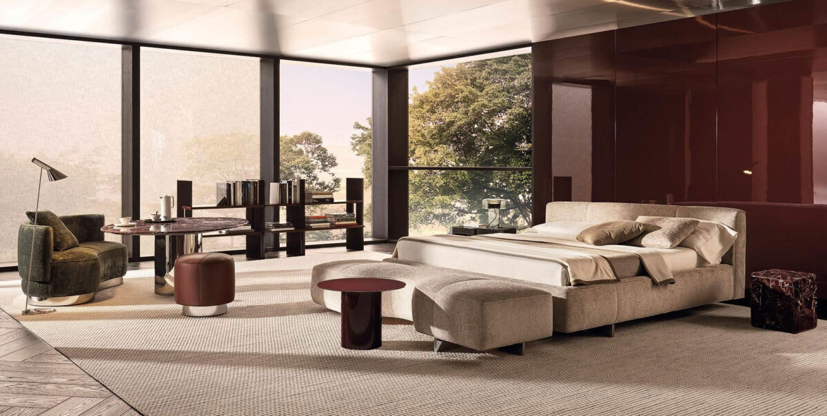 Minotti Yves bed