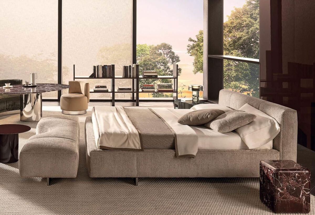 Minotti Yves bed