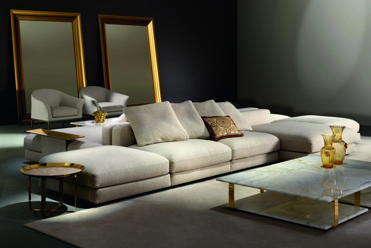 Versace Home Narcissus mirror collection