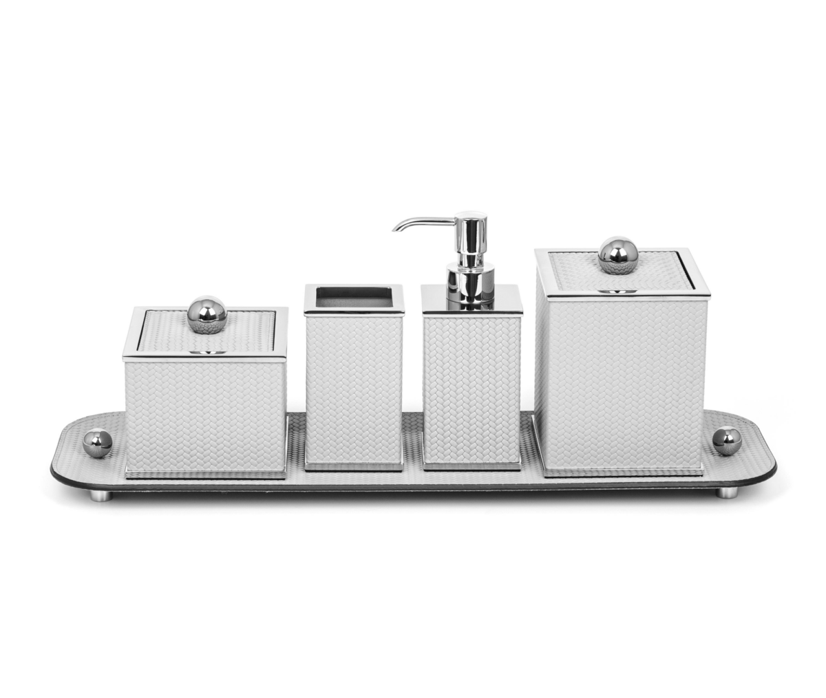 Olimpia Square Bathroom Set - Bathroom Dècor|Accessories