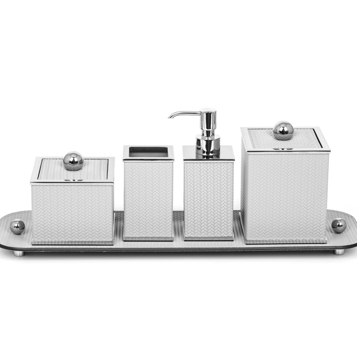 Olimpia Square Bathroom Set - Bathroom Dècor|Accessories