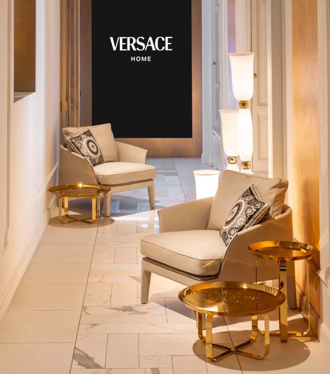 Versace Home Medusa Trono armchair