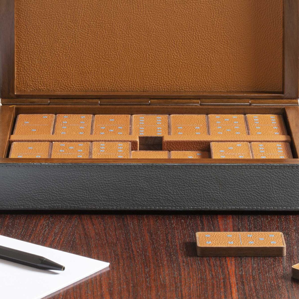 Domino wooden box | Games collection - Accessories