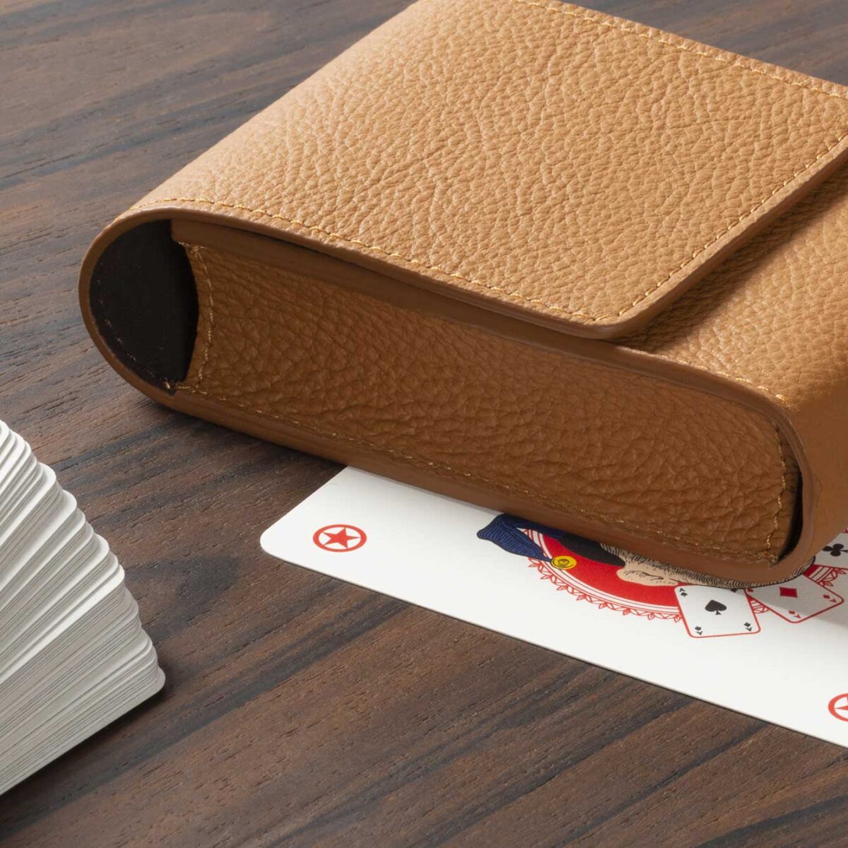 Games collection | Playing card leather pochette - Accessories