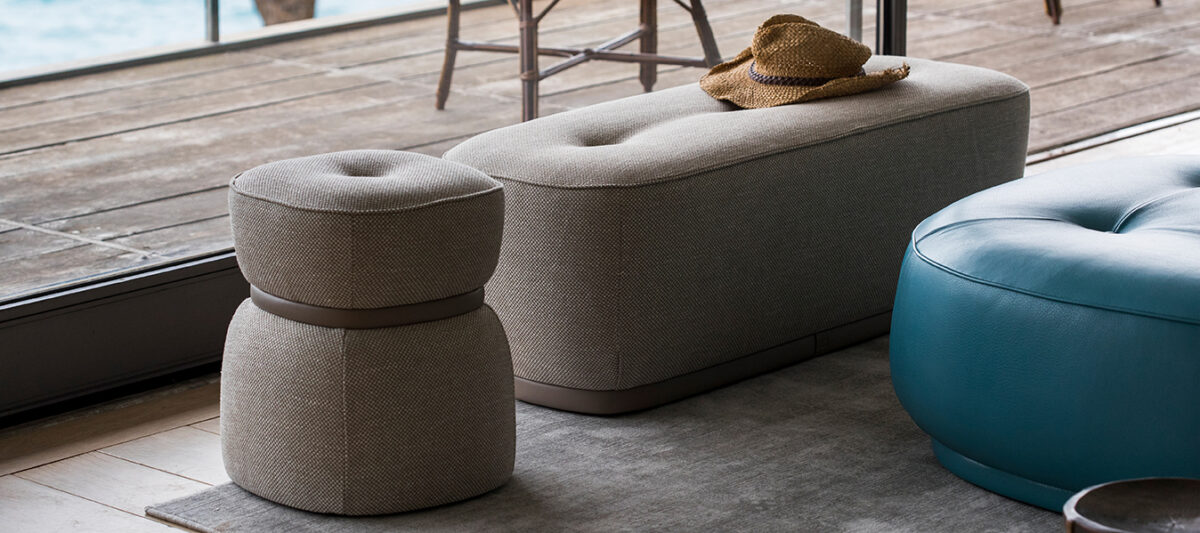 Leplì | Ottoman - 39x39cm - Armchairs