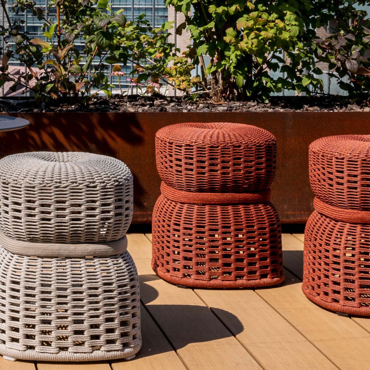 Leplì Outdoor | Ottoman 39x39cm - Complementary Units And Accessories